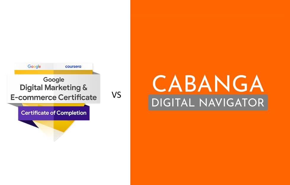Google Course vs. Cabanga Digital Navigator